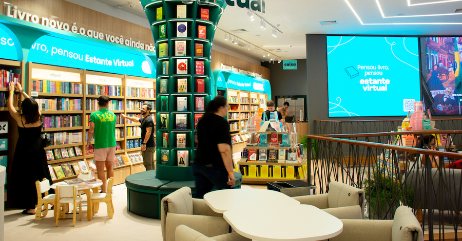 Como criar experiências de leitura em um mundo de sobreposições? | © Olavo Martins / Galeria Magalu Como criar experiências de leitura em um mundo de sobreposições? | © Olavo Martins / Galeria Magalu