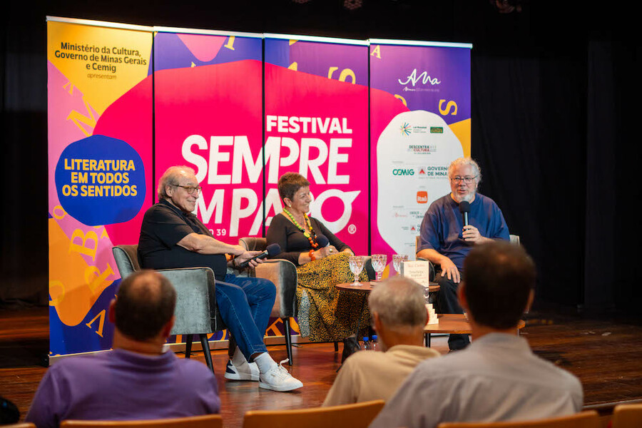 Ruy Castro, Heloisa Seixas e Afonso Borges: projeto Sempre um Papo vai completar 40 anos em 2025 | &copy; @silvaguimartins