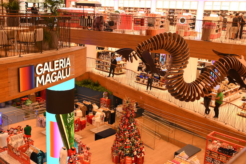Escultura famosa da Livraria Cultura permanece no espaço | © Olavo Martins / Magalu Escultura famosa da Livraria Cultura permanece no espaço | © Olavo Martins / Magalu