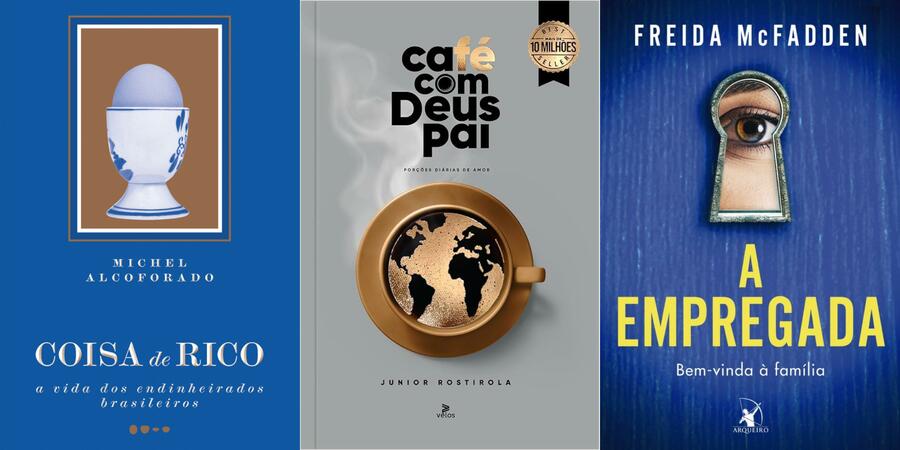 Destaques de fim de ano na Lista Nielsen-PublishNews de Mais Vendidos | © Divulgação Destaques de fim de ano na Lista Nielsen-PublishNews de Mais Vendidos | © Divulgação