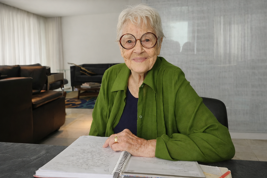 Ad&eacute;lia Prado completa 90 anos &copy; | Divulga&ccedil;&atilde;o