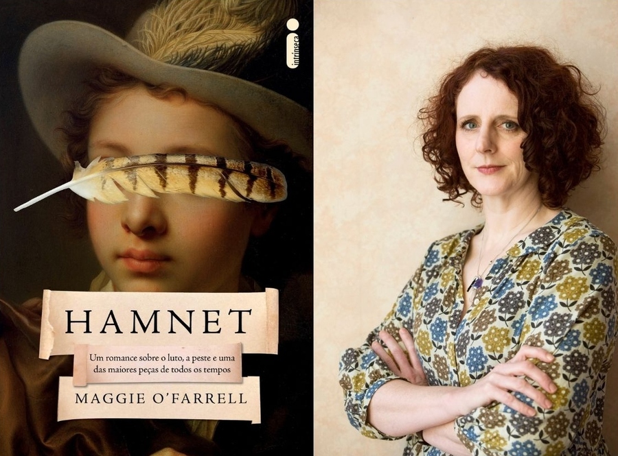Capa do livro e Maggie O'Farrell © Murdo Macleod Capa do livro e Maggie O'Farrell © Murdo Macleod
