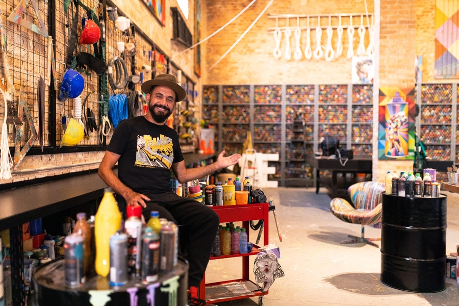 Eduardo Kobra &copy; Divulga&ccedil;&atilde;o