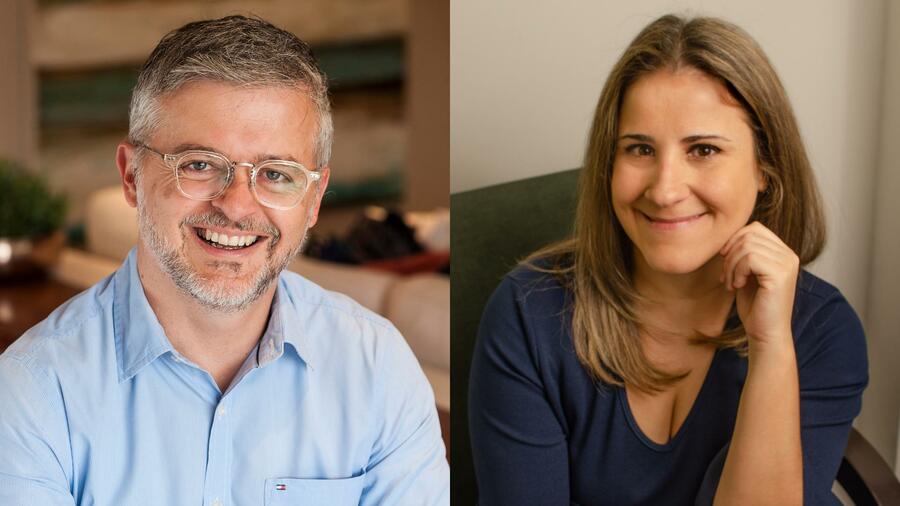 Daniel Martins de Barros e Camila Tuchlinski: leitura como exercício | © Arquivo pessoal Daniel Martins de Barros e Camila Tuchlinski: leitura como exercício | © Arquivo pessoal