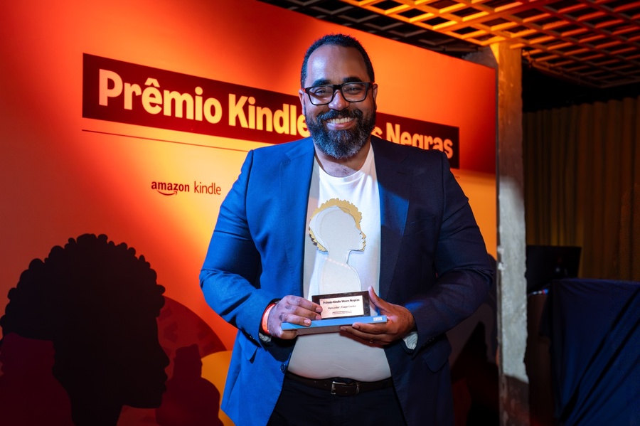 Tiago Costa foi o vencedor da 1ª edição do Prêmio Kindle Vozes Negras | &copy; Mônica Andrade
