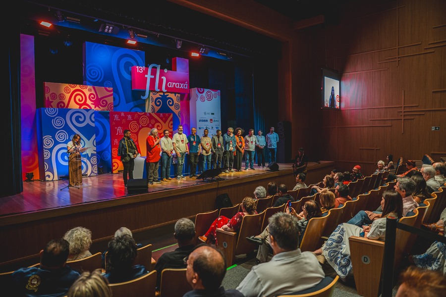 Abertura do Fliaraxá, em 2025 &copy; | Divulgação / @alnereis_19