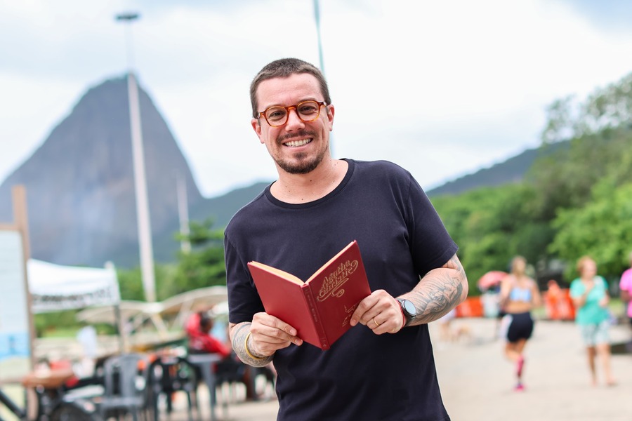 André Palme no Leituraço &copy; Douglas Schineidr