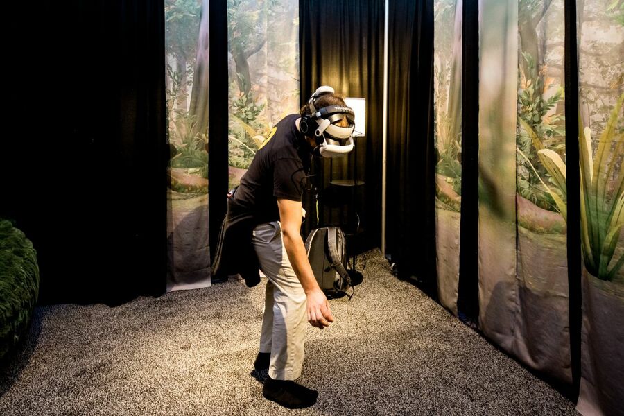 Experiência de realidade virtual no SXSW 2026 | &copy; Lauren Lindley / SXSW