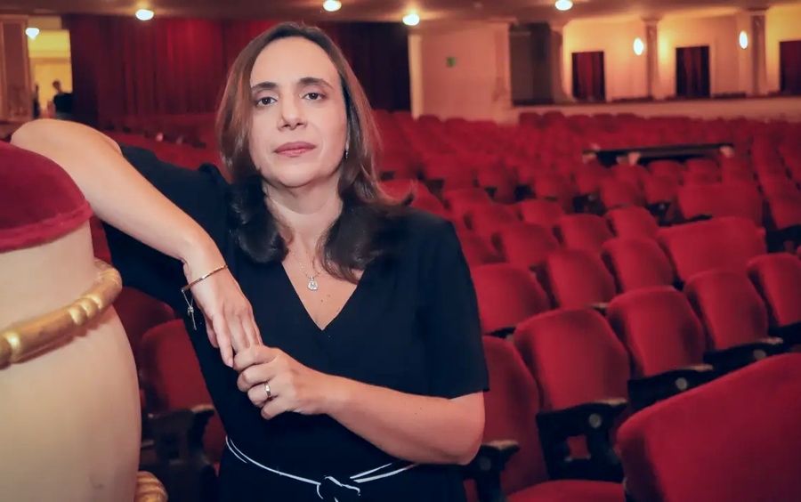 Clara Paulino no Theatro Municipal do Rio &copy; Felipe Aguiar
