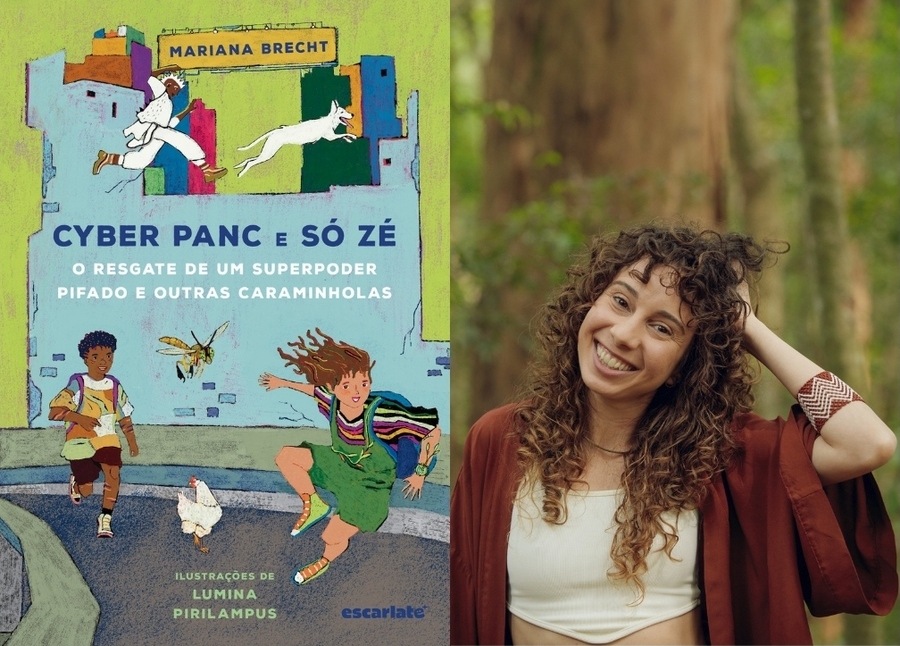 Livro e Mariana Brecht &copy; Caio Kenji