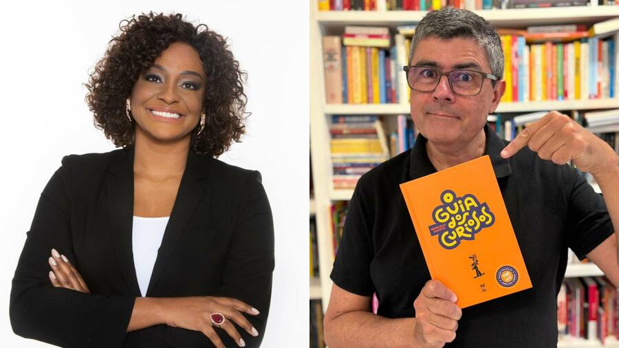 Joyce Ribeiro e Marcelo Duarte: apresentadores do 10º Prêmio PublishNews | &copy; Divulgação / Arquivo pessoal