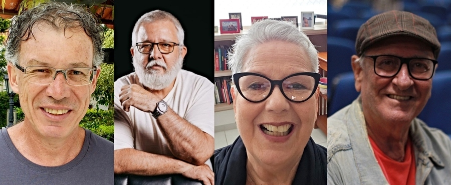 Flávia Pinheiro, Nuno Rau, Tania Caravalho e Elias Fajardo &copy; Divulgação