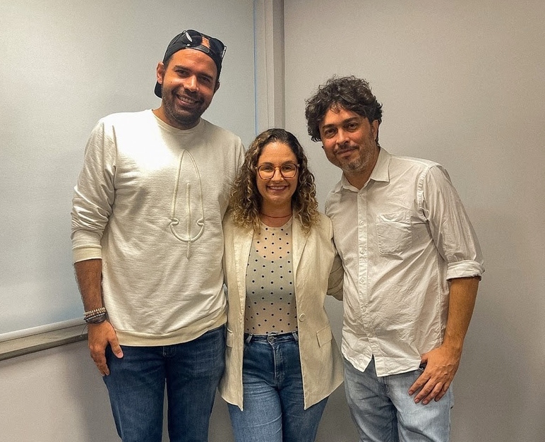 Ozanan Borges, Lia Castro e Paulo Werneck &copy; Divulgação
