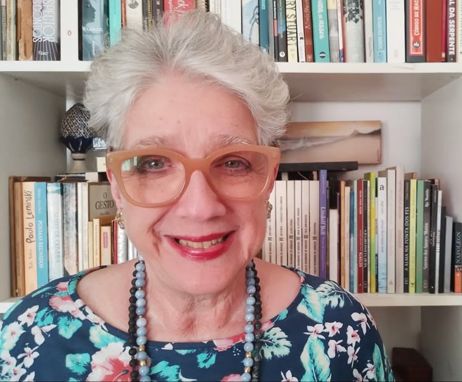 Thereza em selfie publicada em sua rede social