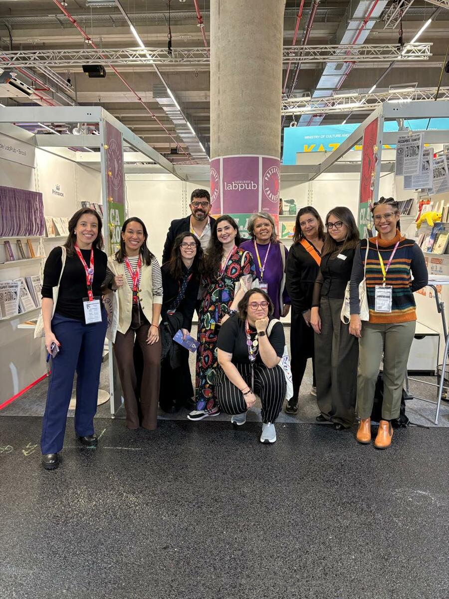 Participantes do Passaporte Frankfurt na Feira, em 2025 | &copy; Arquivo pessoal