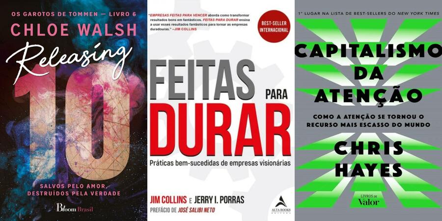 Destaques da semana na Lista Nielsen-PublishNews de Mais Vendidos | &copy; Divulgação