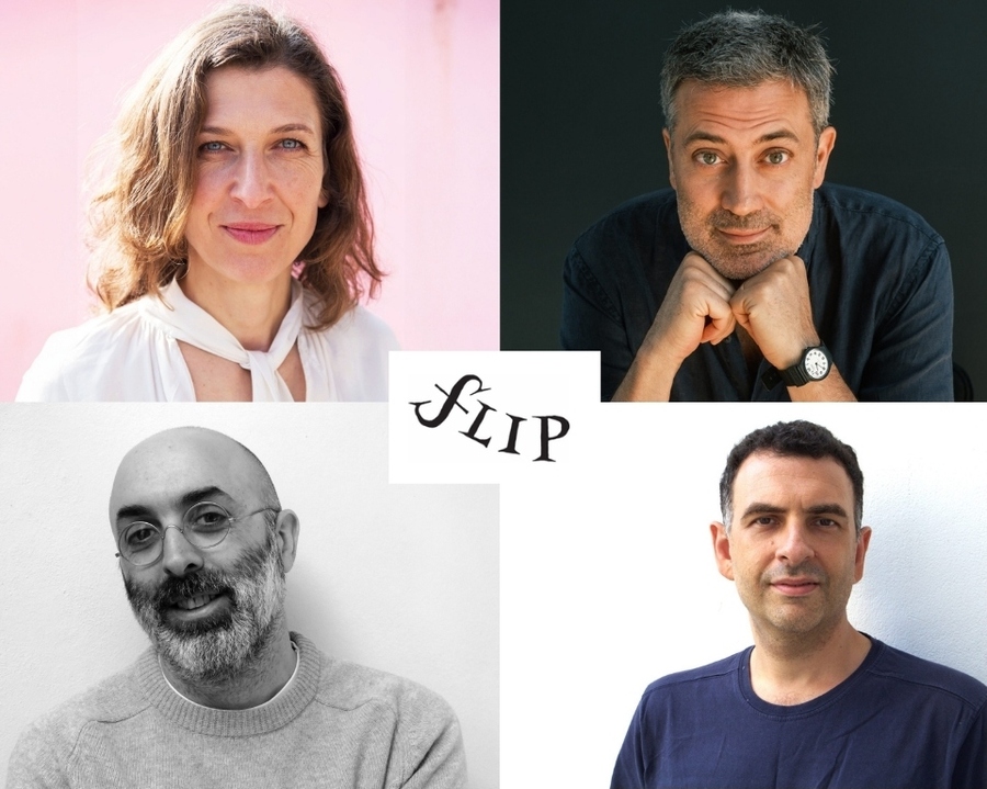 Carmen Stephan, Andrea Bajani, Eduardo Halfon e Leonardo Gandolfi &copy; Divulgação