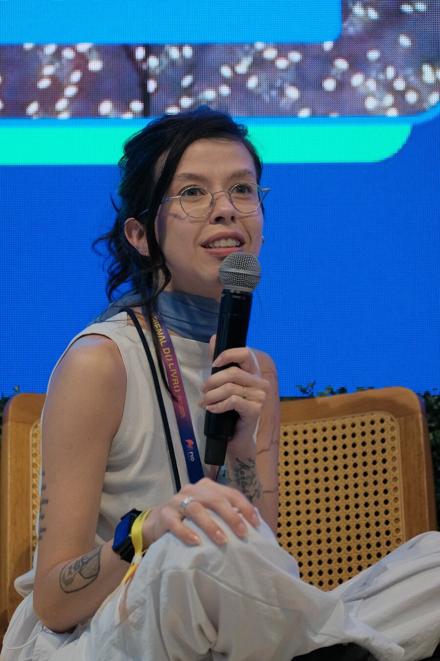 A jornalista Tatiany Leite, criadora do canal 'Vá ler um livro' | © Arquivo pessoal A jornalista Tatiany Leite, criadora do canal 'Vá ler um livro' | © Arquivo pessoal