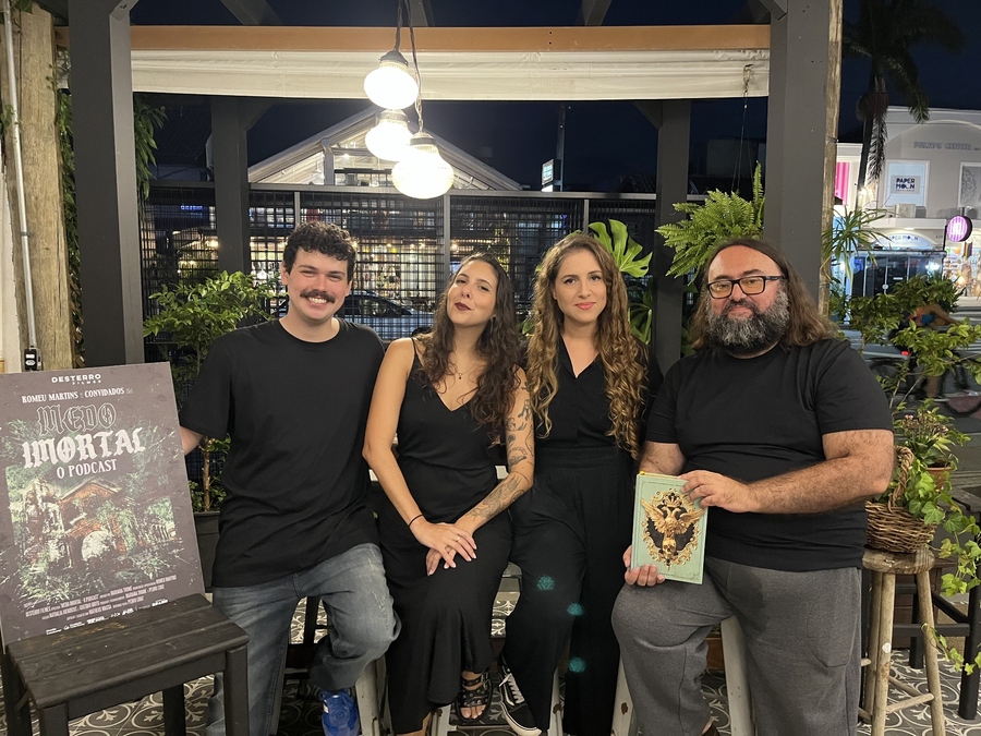 Equipe do novo podcast &copy; Divulgação