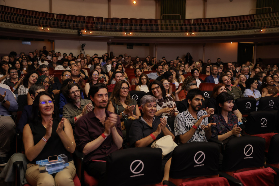 Convidados na plateia do Theatro São Pedro | &copy; Francio de Holanda / PublishNews