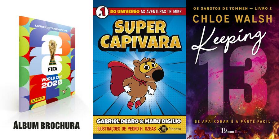 Destaques da semana na Lista Nielsen-PublishNews de Mais Vendidos | &copy; Divulgação
