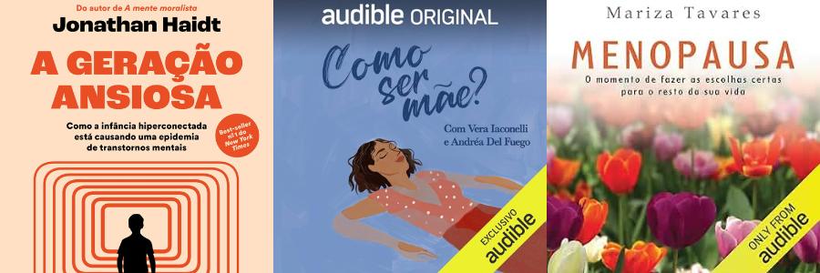 Audiolivros de saúde e bem-estar estão entre as categorias mais ouvidas no Brasil | © Divulgação Audiolivros de saúde e bem-estar estão entre as categorias mais ouvidas no Brasil | © Divulgação