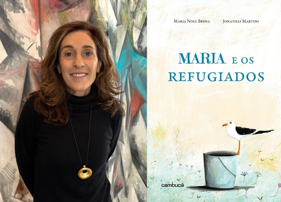 Maria Noel Brena e livro &copy; Divulgação
