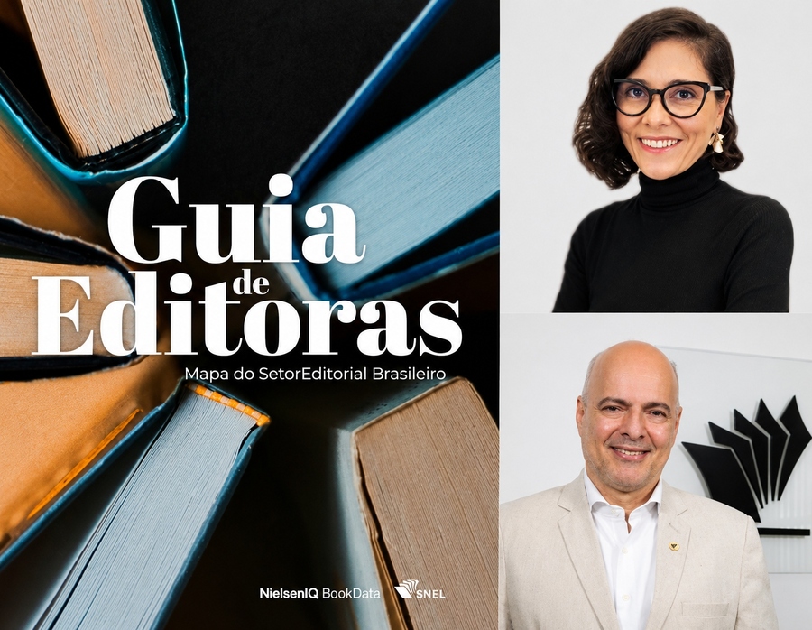 Mariana Bueno e Dante Cid com capa do livro &copy; Divulgação