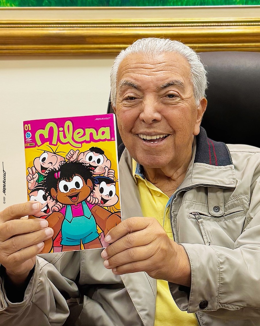 Mauricio de Sousa completou 90 anos em 2025 | &copy; MSP Estúdios