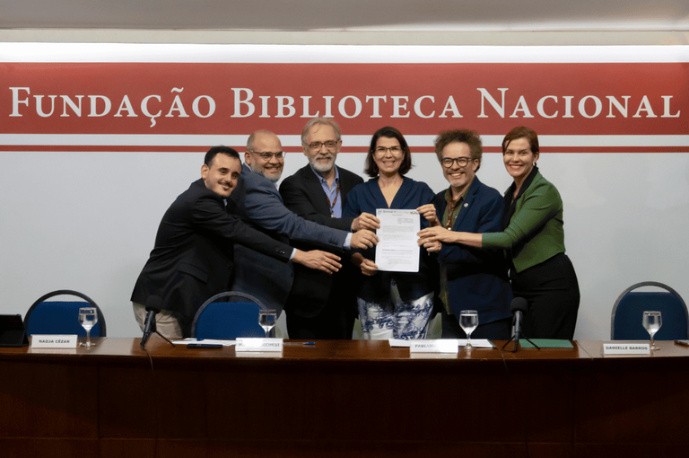 Lançamento da Plataforma BiblioBR, na FBN, no Rio | &copy; Divulgação FBN