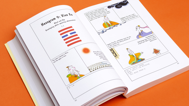 Representação ilustrada de um dos hexagramas | © Princeton Press Representação ilustrada de um dos hexagramas | © Princeton Press