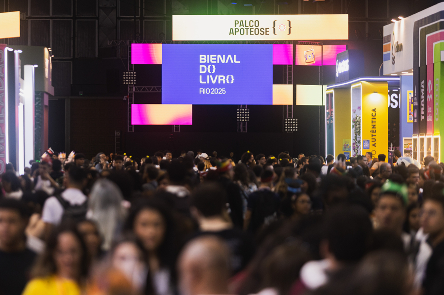 Bienal do Livro Rio em 2025 &copy; Divulgação
