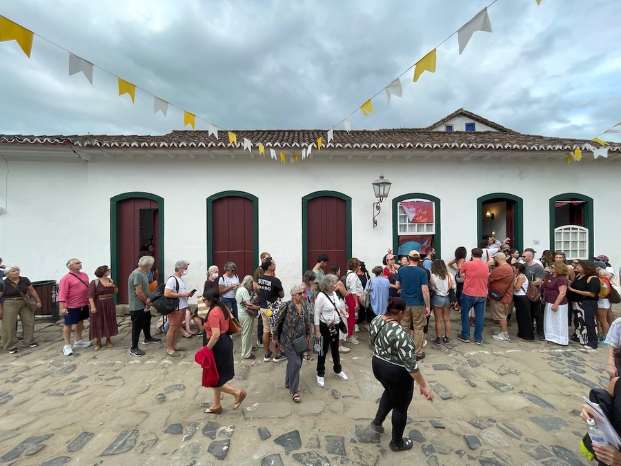 Durante o dia, Casa PublishNews teve programação disputada! | © Francio de Holanda / PublishNews Durante o dia, Casa PublishNews teve programação disputada! | © Francio de Holanda / PublishNews