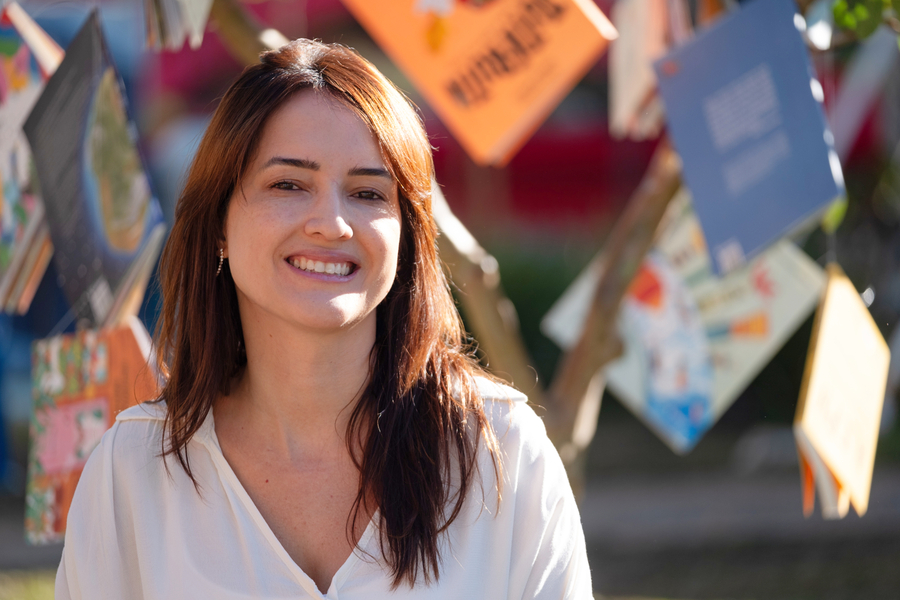 Lella Malta na Flip © Divulgação Lella Malta na Flip © Divulgação