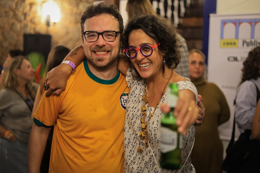 Guilherme Sobota e Monica Ramalho | &copy; Francio de Holanda / PublishNews