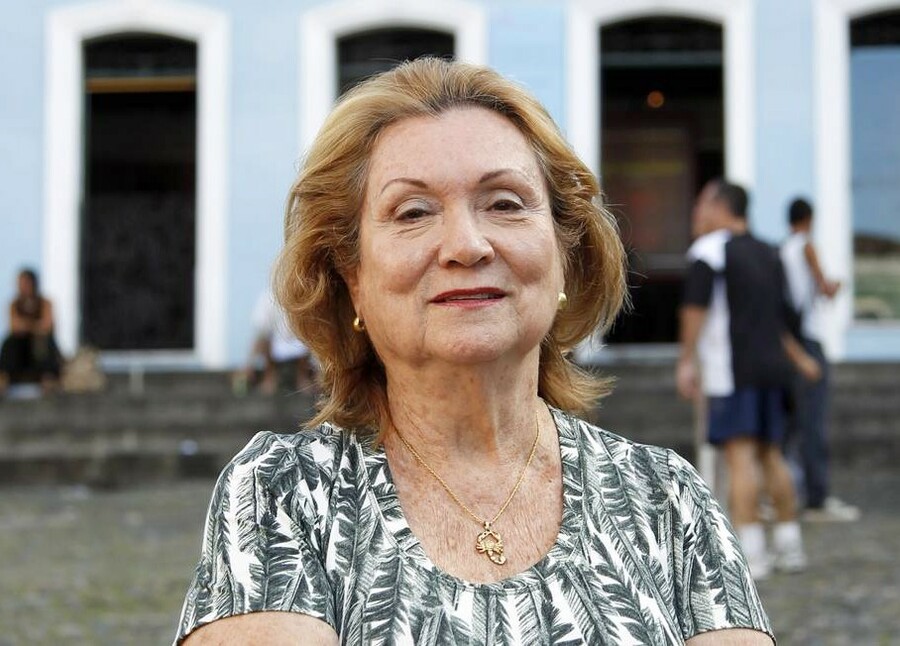 Myriam Fraga no Pelourinho © Divulgação Myriam Fraga no Pelourinho © Divulgação