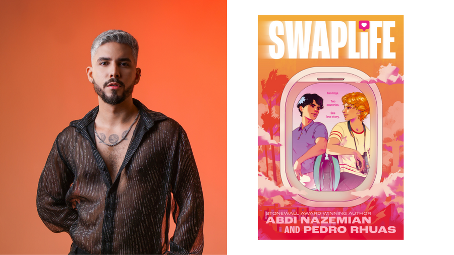 Pedro Rhuas e a capa de 'SwapLife'| © Divulgação Pedro Rhuas e a capa de 'SwapLife'| © Divulgação