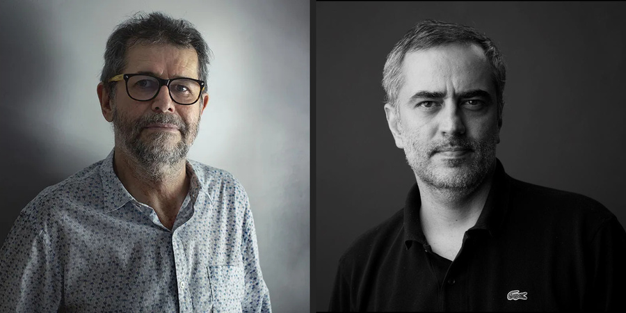 Marçal Aquino e Heitor Dhalia &copy; Divulgação e Renato Parada