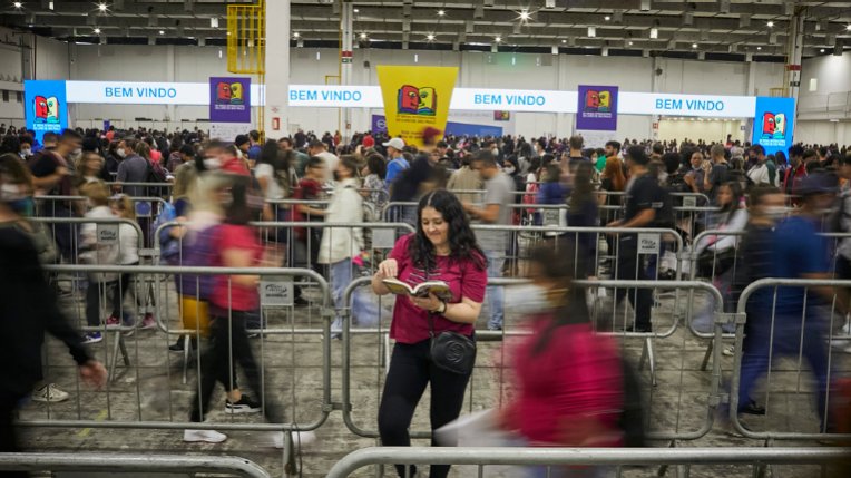 Bienal do Livro de São Paulo vai de 4 a 13 de setembro de 2026, no Anhembi | © Bienal do Livro de SP Bienal do Livro de São Paulo vai de 4 a 13 de setembro de 2026, no Anhembi | © Bienal do Livro de SP