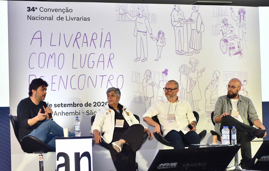 Paulo Werneck, Eliete Cotrim, Leo Wojdyslawski e Marcio Pelozio | © Divulgação / Gago Fotografia Paulo Werneck, Eliete Cotrim, Leo Wojdyslawski e Marcio Pelozio | © Divulgação / Gago Fotografia