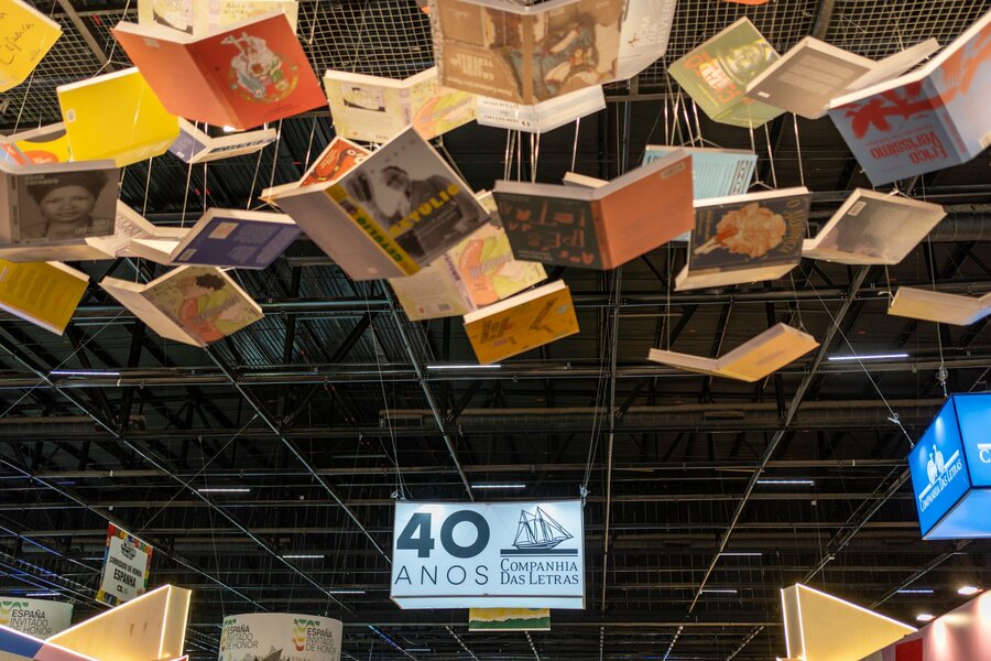Participação da editora fez parte das celebrações de 40 anos da casa | © Bienal / CBL Participação da editora fez parte das celebrações de 40 anos da casa | © Bienal / CBL