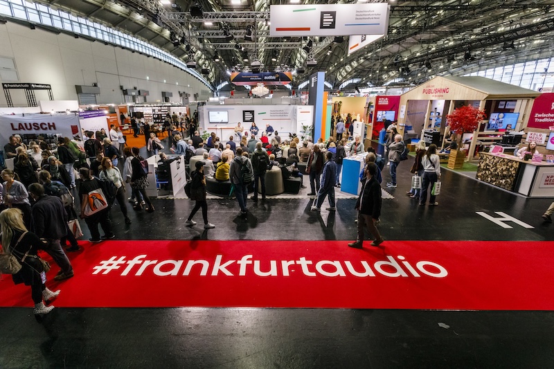Programação de áudio da Feira de Frankfurt projeta o futuro do setor