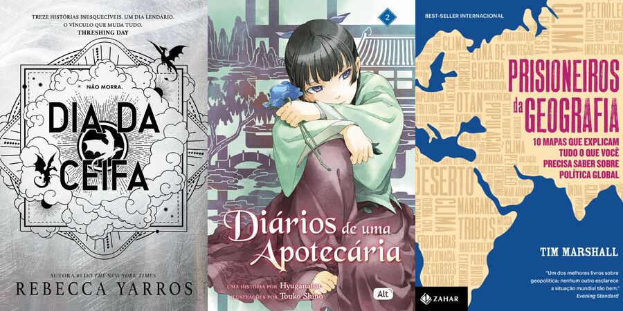 Novidades da Lista Nielsen-PublishNews desta semana | © Divulgação